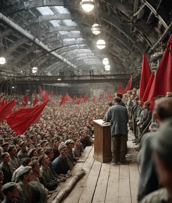 Congress Hall, Moscow, July 6 1923: Proclamation & Fanfare