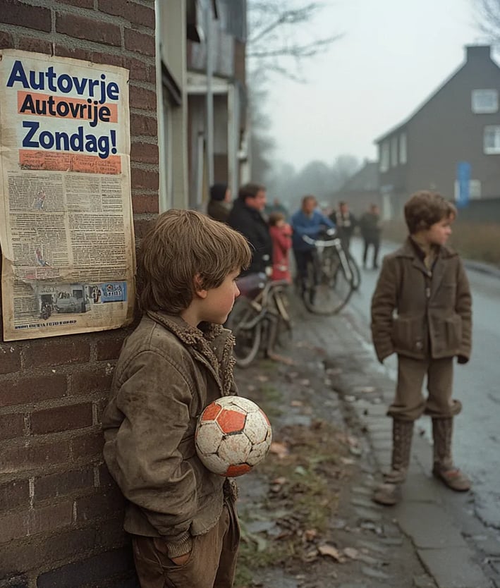 Dutch Residential Street, 1973