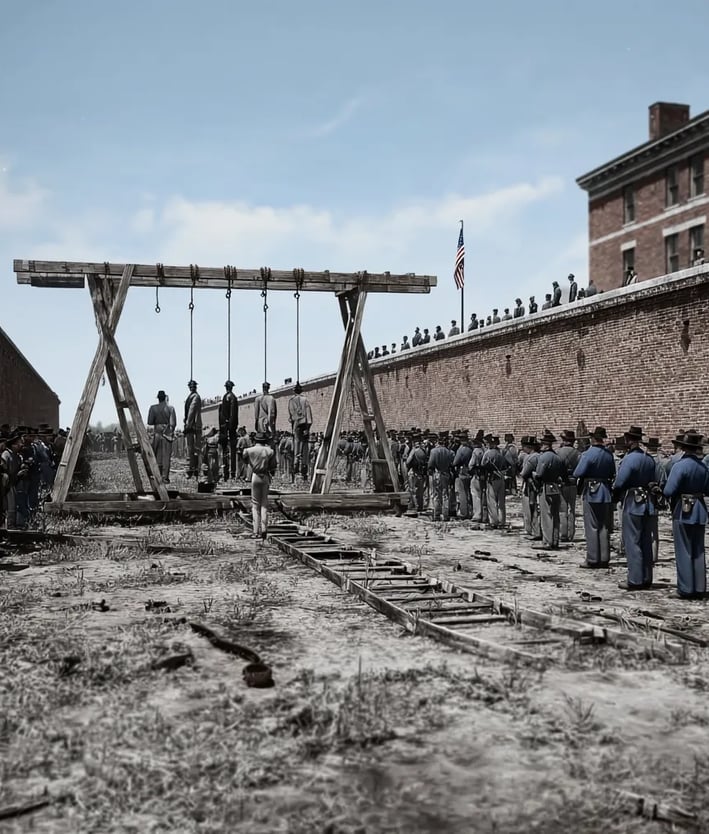 Washington Arsenal Grounds, July 7th 1865: Moment of Execution