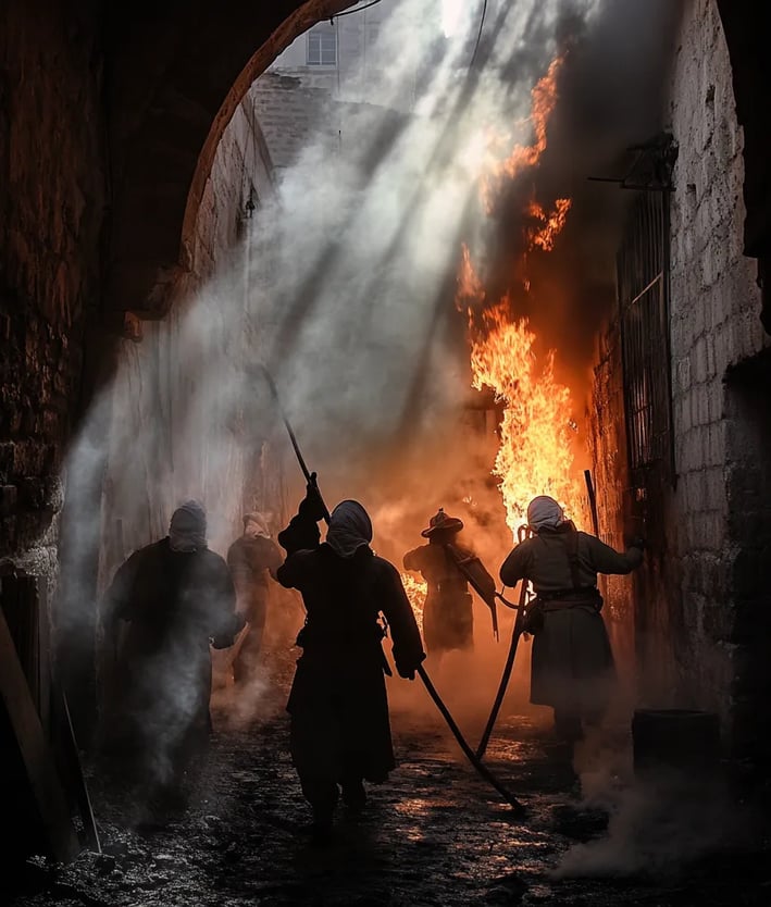 Ottoman_Firefighters_Battling