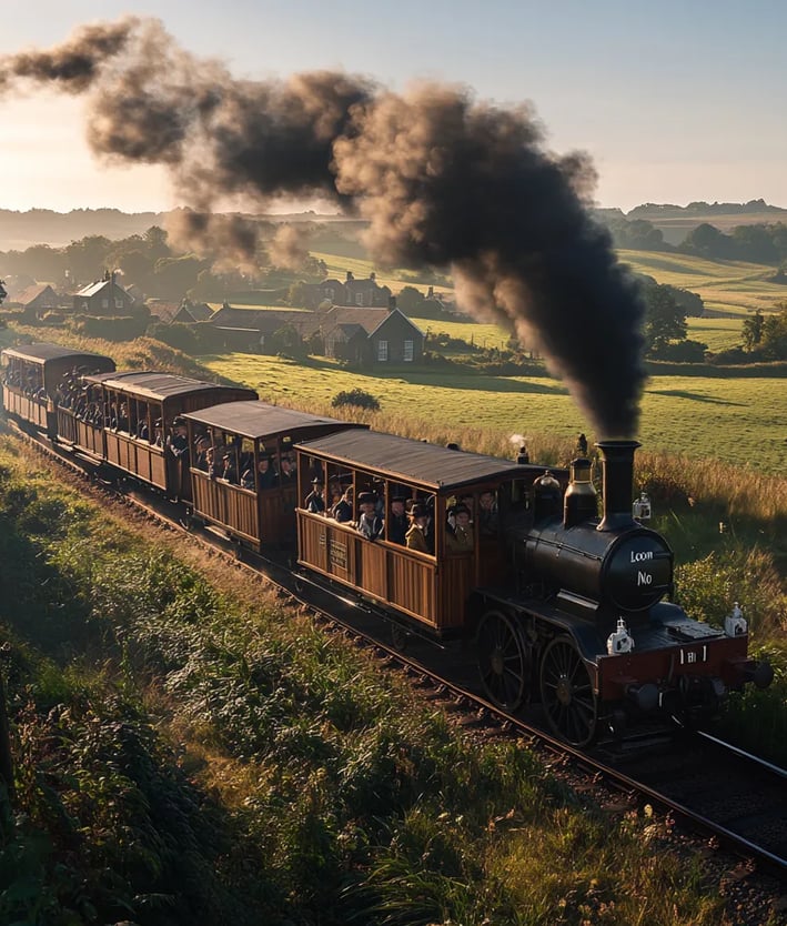 Locomotion_No._1_on_the_Open_Railway_Track_The_stea