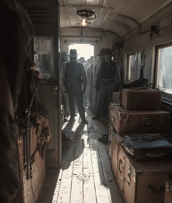 Otterville Station, July 7th 1875: The Robbery in Action