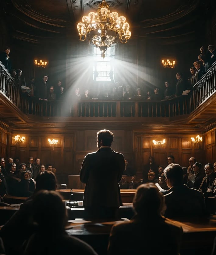 George Smith_in_Court_Inside_a_Victorian_courtroom