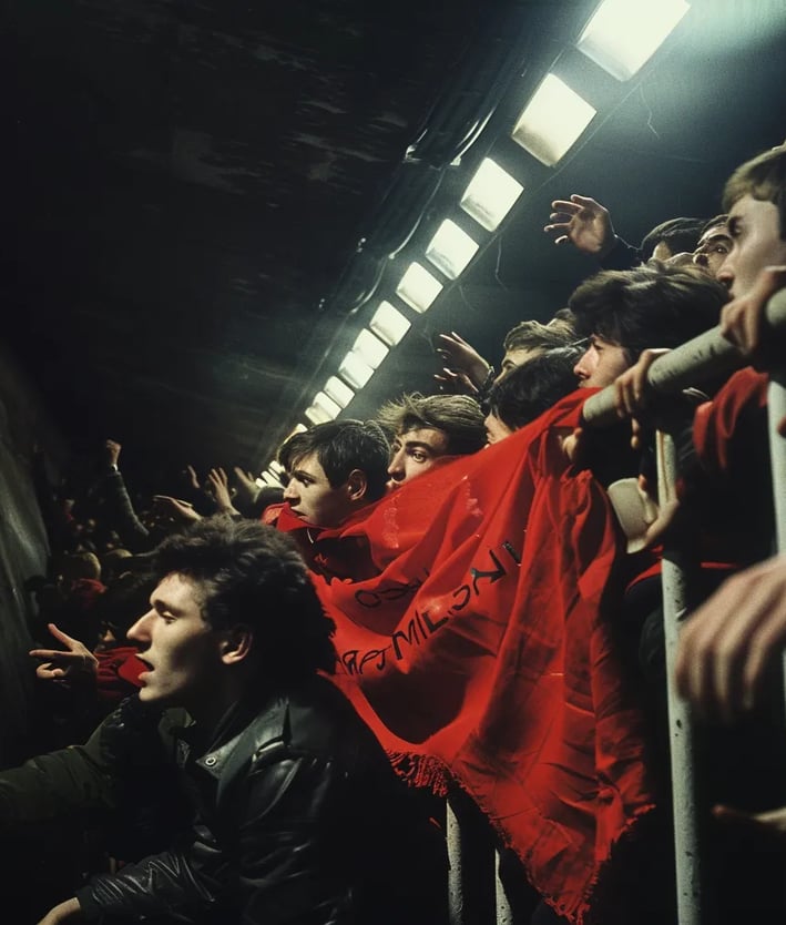 Stadium Exit Tunnel, 1982