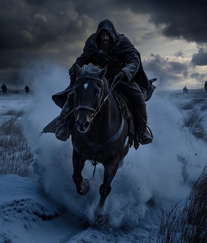 Charles XII races across frozen terrain during dramatic escape from Ottoman Empire