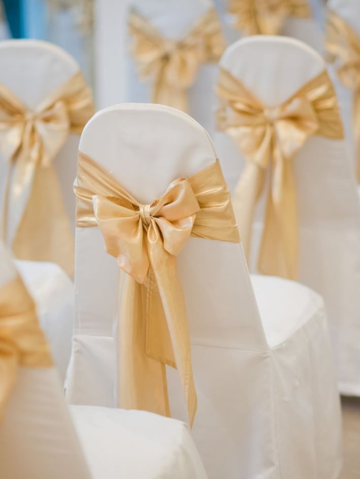 Decorative Ribbon Chair Sashes