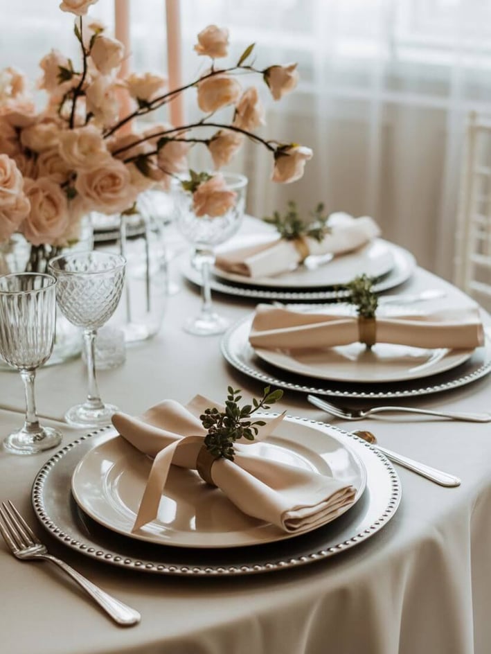 Budget-friendly wedding table ideas