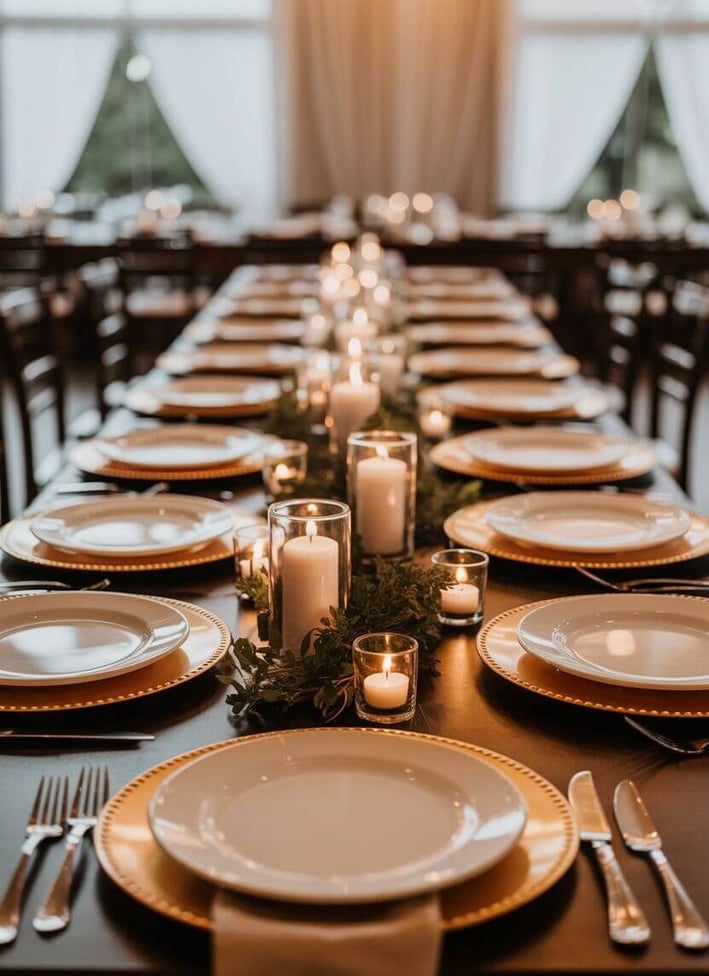 Dollar Tree reception decor ideas