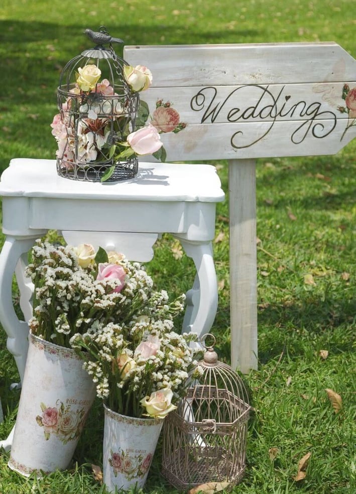 DIY Flower Girl Baskets