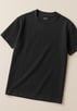 a black t - shirt with a white background