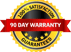Accord Extermination's Dorval 90 Day Service Guarantee Badge