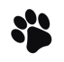 a dog paw print of a paw print of a paw print of a paw print