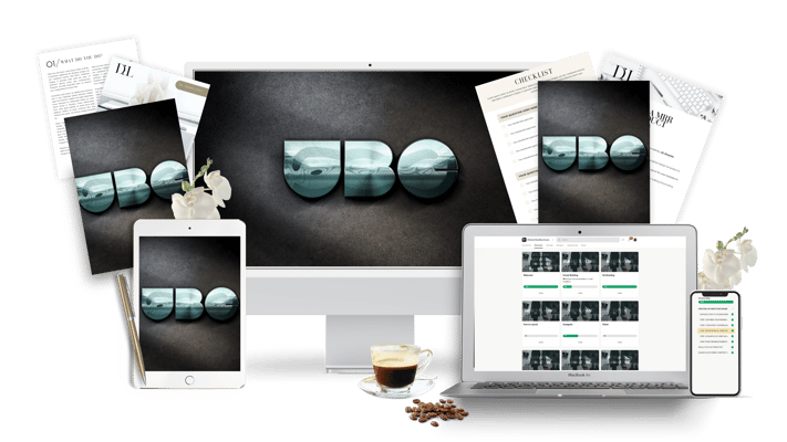 The Digital Luxe Life - Ultimate Branding Course (UBC) mock-up