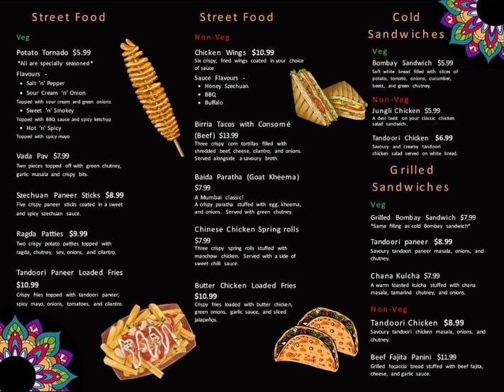 best indian street food