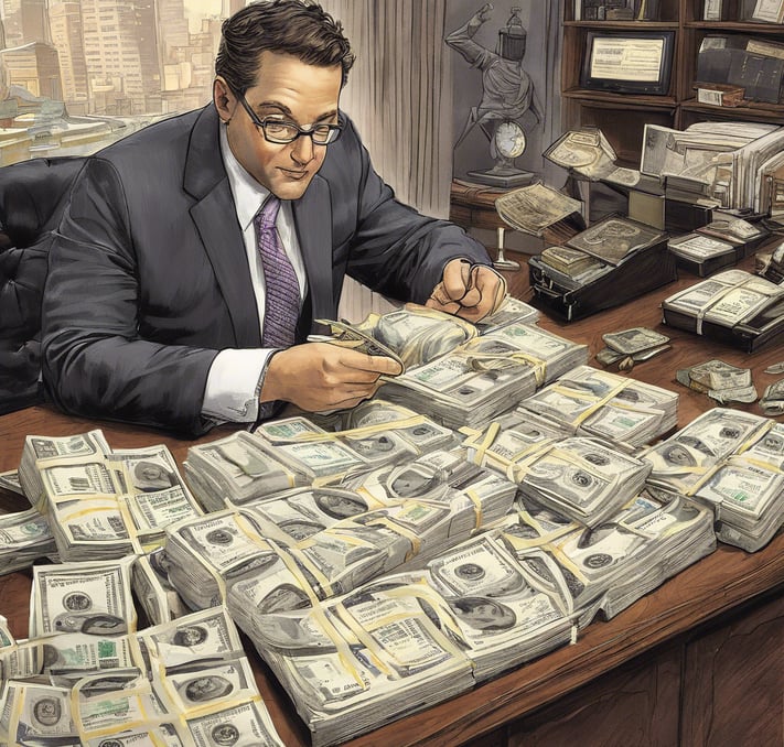 a book cover of how to make money in the stock market