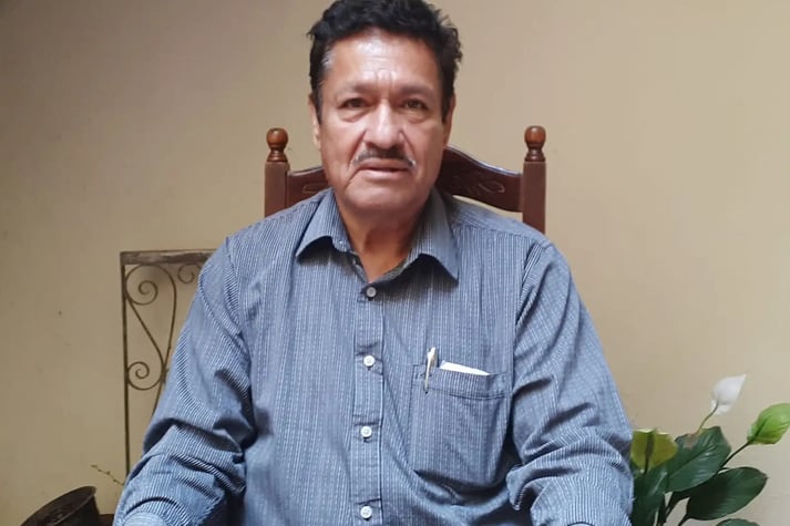 Eduardo Canales, presidente del Frente Ferrocarrilero de Reconstrucción Sindical (FERRO).