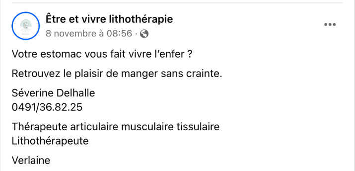 douleur estomac solution