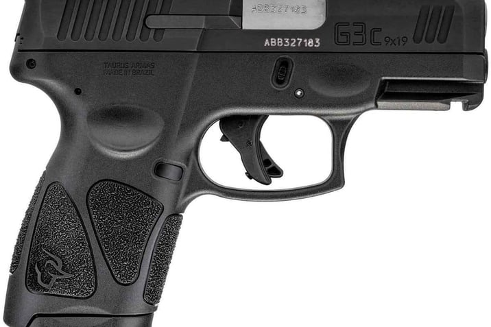 Taurus G3C 9mm Luger 3.2in  Matte Black Pistol - 12+1 Rounds
