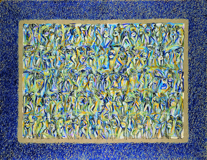 oeuvre d'art- nus - artiste peintre -peintures - femmes