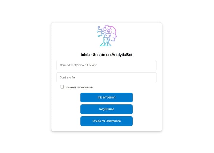 Analitica de data, chatbot, AI,IA, chat, robot inteligente