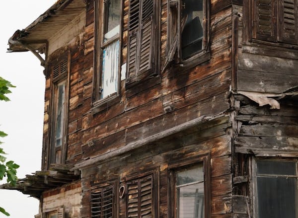Old wooden house