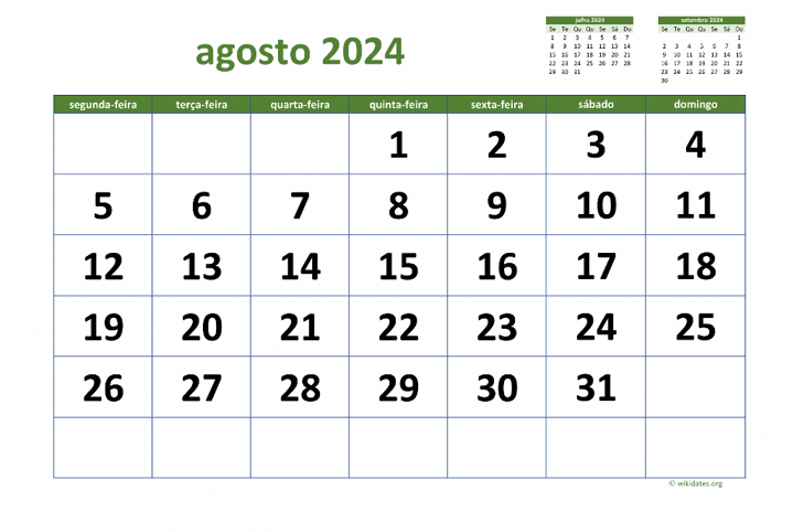 Agosto de 2024