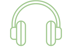 Listen on the go icon