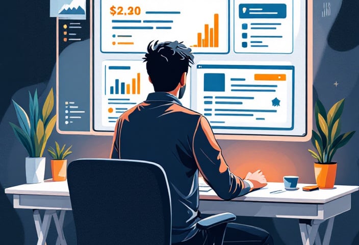 Experto en paginas web(tipo ilustracion)