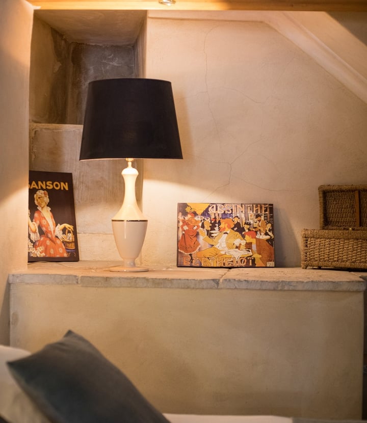 Suite supérieure aux murs de pierre