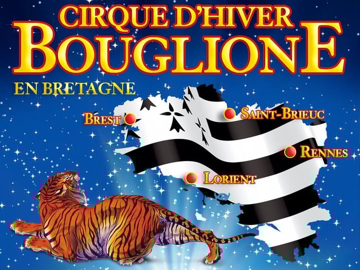 affiche Bouglione en Bretagne