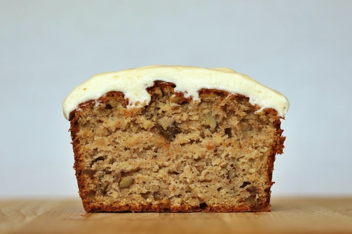 Parsnip, Maple, and Walnut Bread with Cream Cheese Frosting