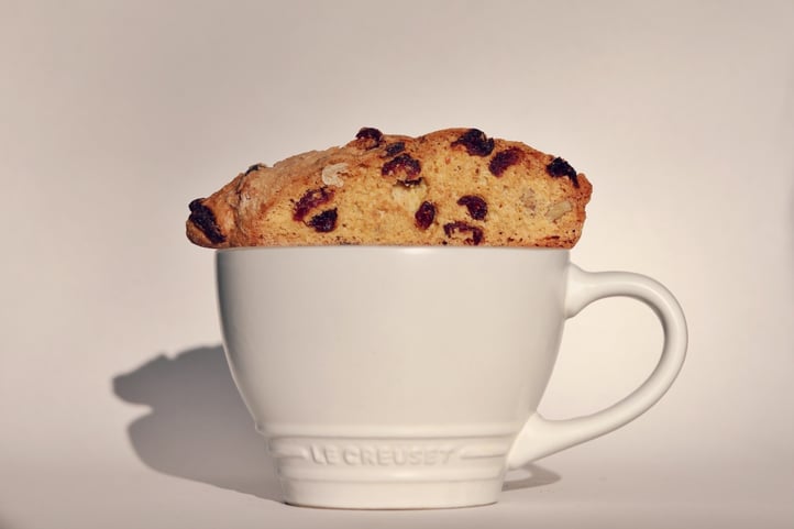 Cranberry, Orange, and Walnut Biscotti