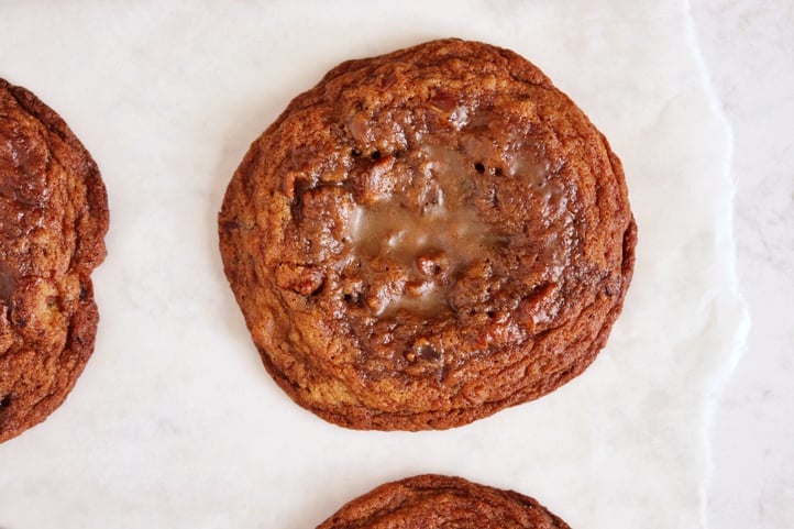 Sticky Toffee Pudding Cookies