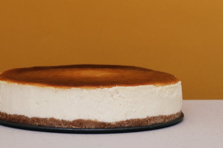Baked New York Cheesecake