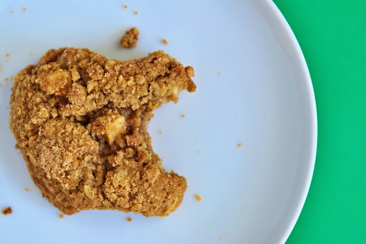 Apple Crumble Cookies