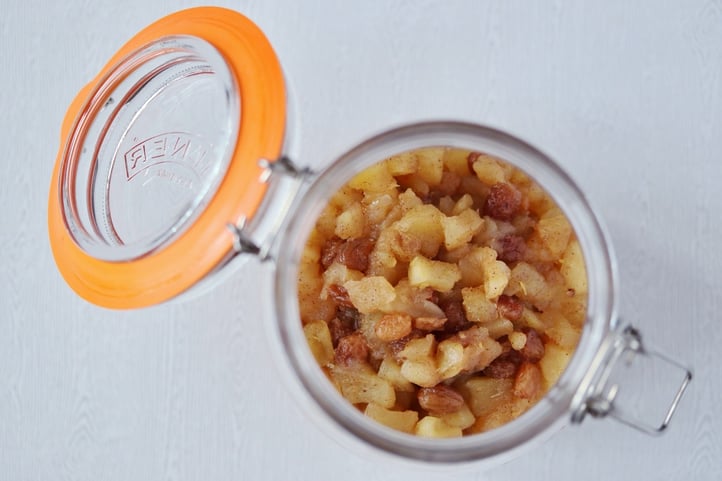 Apple, Ginger, and Sultana Compote