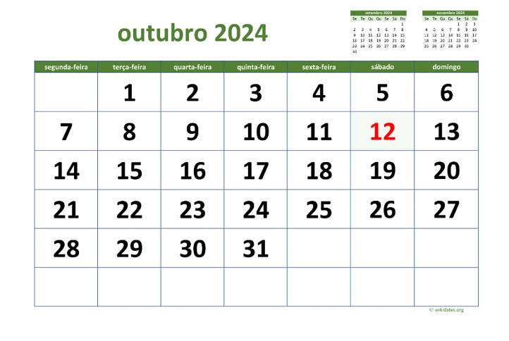 Outubro de 2024
