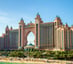 vista do hotel Atlantis, Dubai.