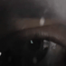 Close up visual - eye sees city landscape in the midst of cleared fog