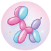 balloon twisting icon , لف بالونات