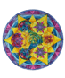 Mandala à l'aquarelle réalisé par Karin Monami