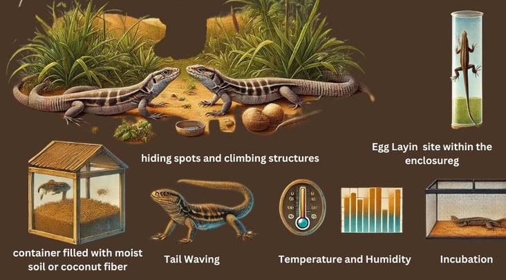 Habitat and Natural Environment of Long-Tailed Grass Lizards