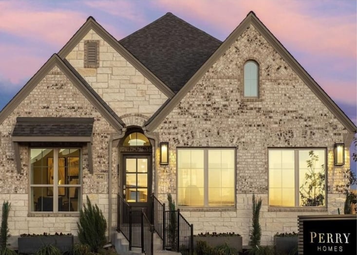 perry homes high end subdivision builder for sale in texas near me