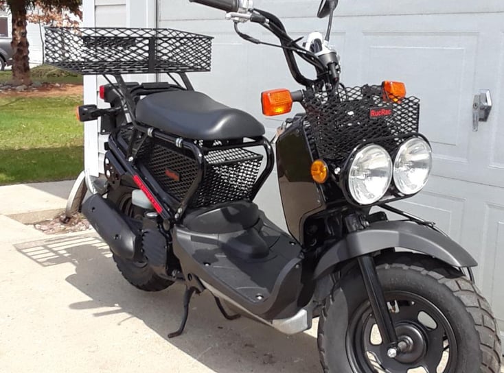 Honda Ruckus Cargo Racks Made by RucRac