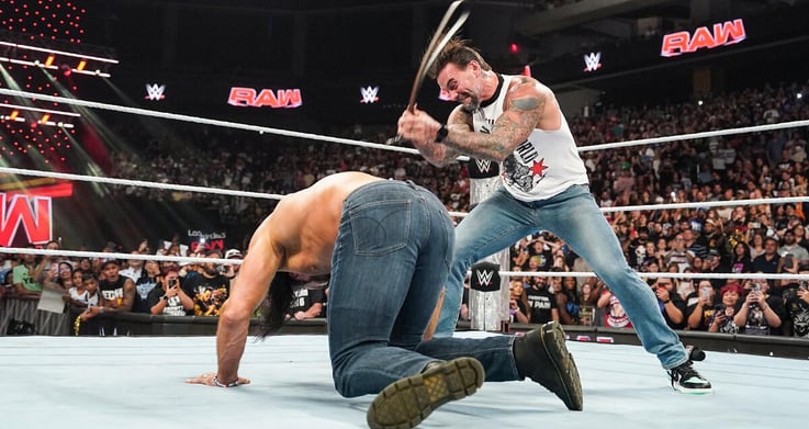 strap match cm punk drew bash in berlin