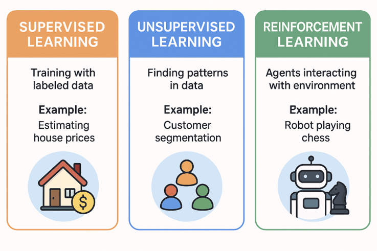 catégorie du machine learning