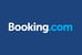 Logo de Booking, plataforma de reservas de hoteles y alojamientos