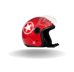 DASS BOMBER Red Helmet