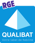 Logo QUALIBAT RGE votre label de fiabilité