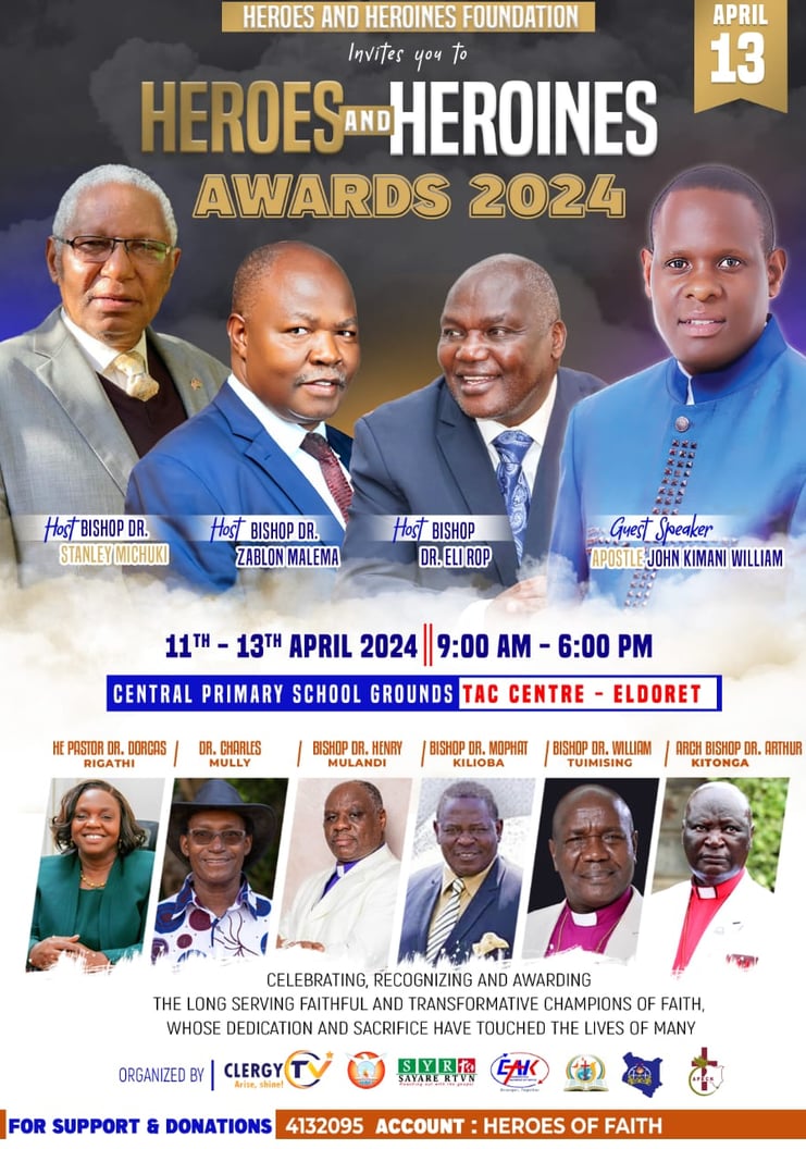 Inaugural Heroes and Heroines Awards in Eldoret Town | Honoring Kenyan ...